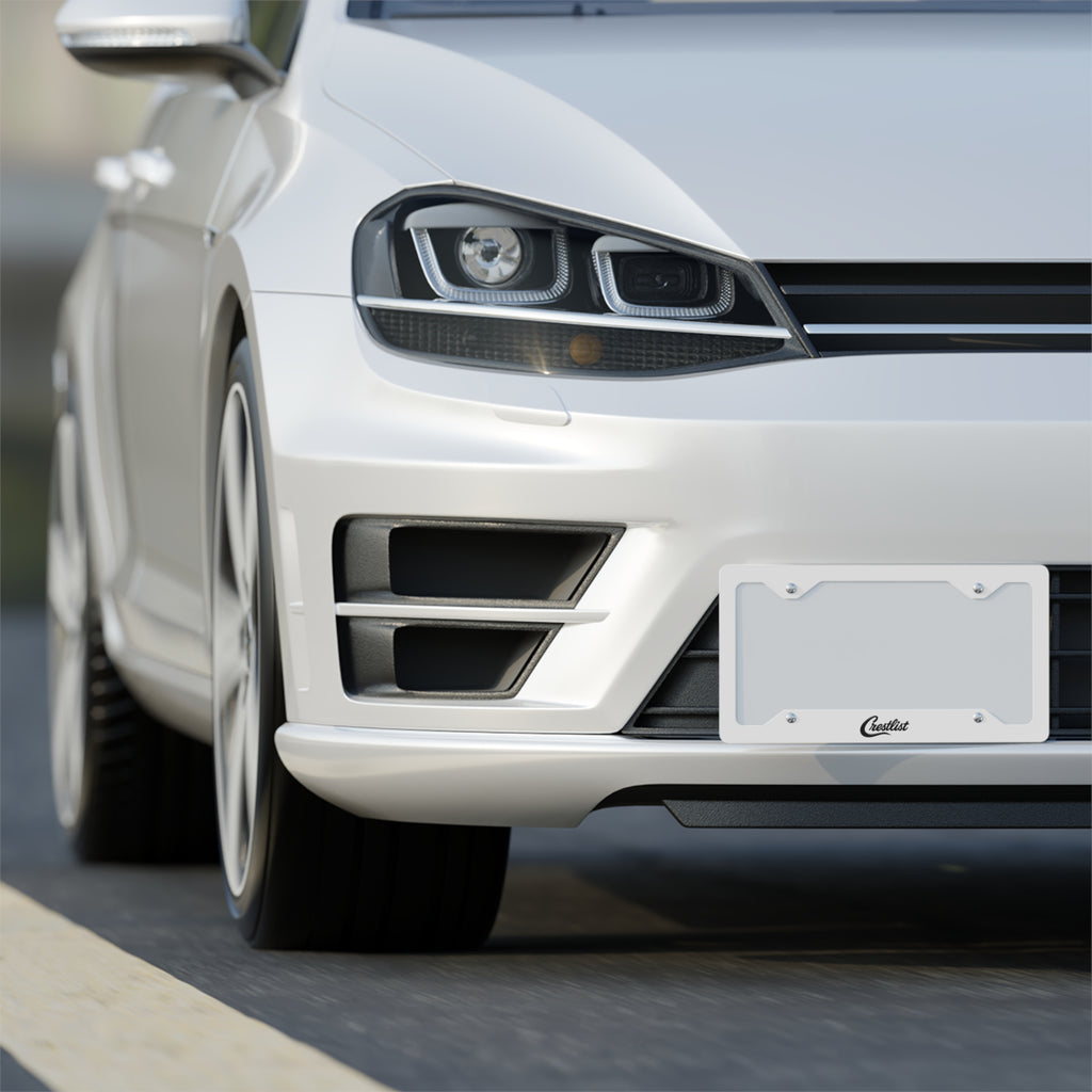 Crestlist Metal License Plate Frame