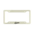 Crestlist Cream License Plate Frame